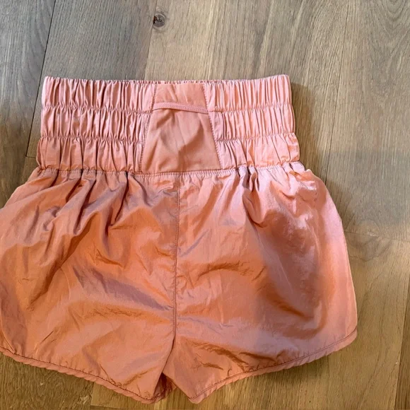 Free People Movement Women's Peach Shorts, medium - Picture 4 of 4